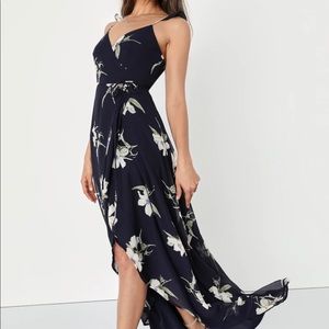 Floral Wrap Dress